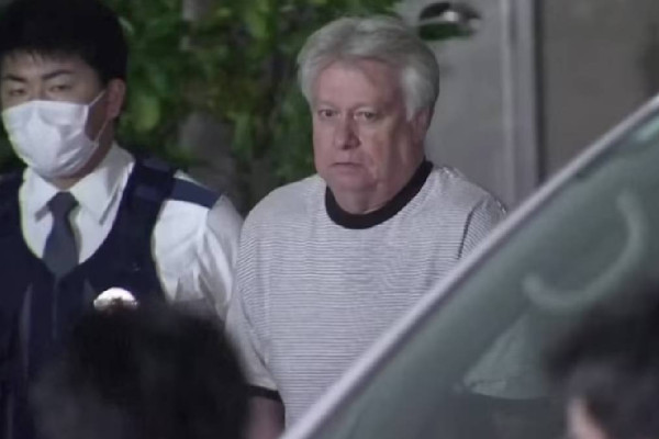 जापानमा भित्तेचित्र कोरेको आरोपमा वृद्ध पक्राउ